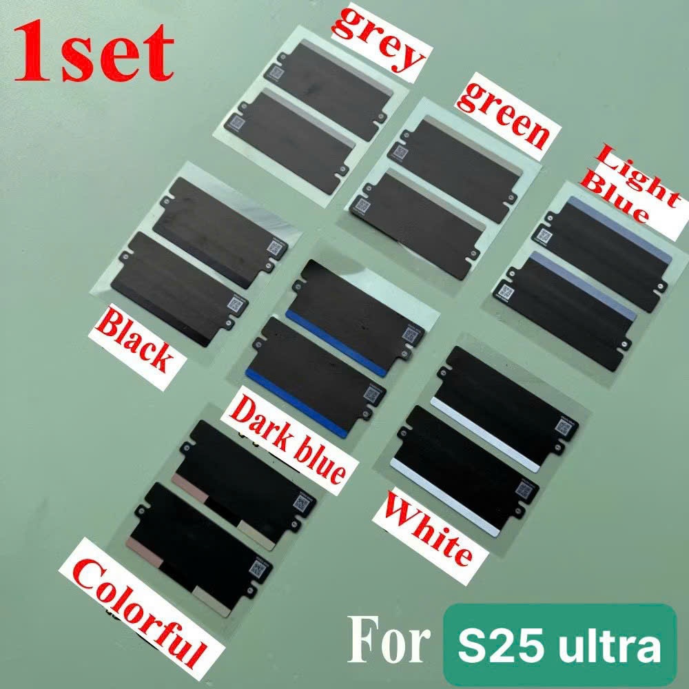 Seal Màn, Seal Hộp dán tương thích dòng S25 / S26 Ultra - 1 set 2 miếng trên dưới, đủ màu