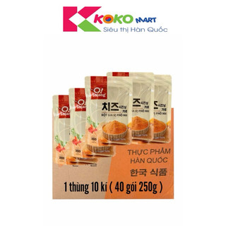 Thùng 10kg Bột phô mai lắc Sajang Hàn Quốc (1 thùng 40 gói 250g )