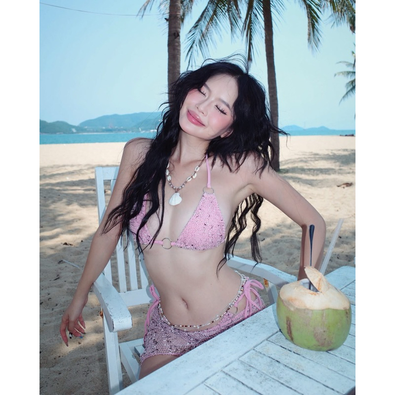 BIKINI EMMA Bikini 3 Món Đính Khoen Bling Hotgirl | BigBuy360 - bigbuy360.vn