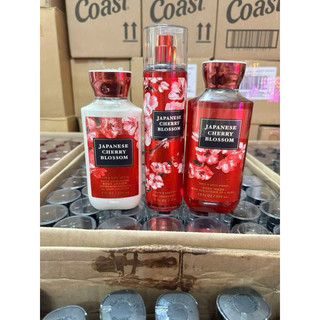 💯 Chính hãng - 🇺🇸 Bộ Japense cherry blossom gồm sữa tắm + Lotion + Miist 🇺🇸