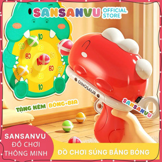 Đồ Chơi Bắn Bóng Khủng Long Tính điểm SANSANVU giải trí giảm căng thẳng xả stress vui nhộn dễ thương