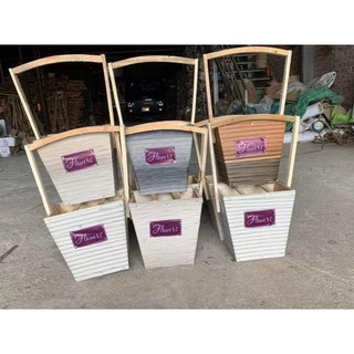 giỏ mây cắm hoa