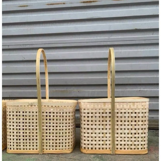 giỏ mây cắm hoa