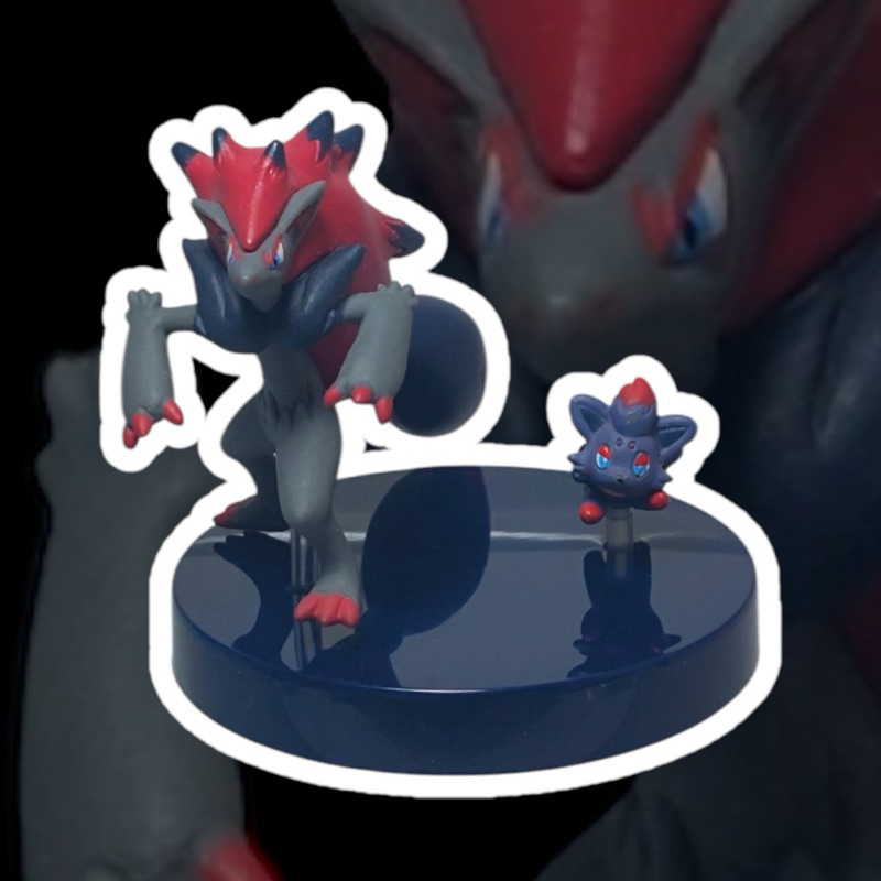 SET ZUKAN ZOROARK ZORUA KHÔNG ĐẾ (CÓ QUÀ TẶNG)