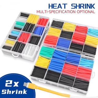  Ống Co Nhiệt Ống Gen Co Nhiệt Cắt Sẵn Để Bọc Dây Điện Mối Hàn 127pcs; 164pcs; 328pcs; 530pcs Nhiều Màu Sắc 