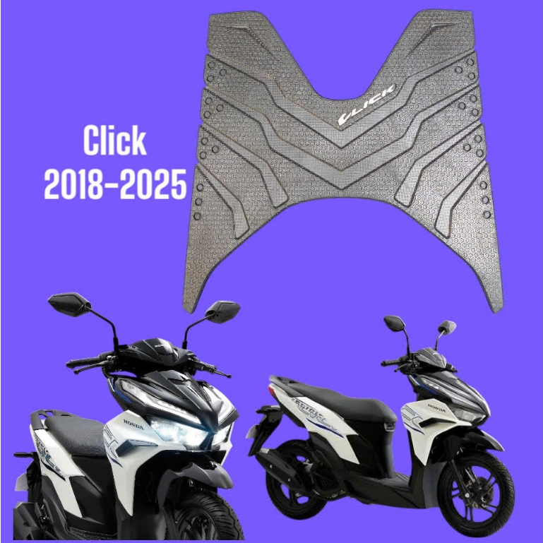 thảm lót sàn xe honda click 2018-2025 sọc,gác chân trước click,lót chân click,thảm lót xe click,thảm