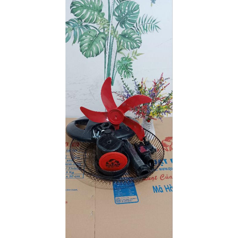 BỘ VỎ QUẠT LỠ CÔNG NGHIỆP B4 KÈM LỒNG+ ĐAI+ TẶNG CÁNH