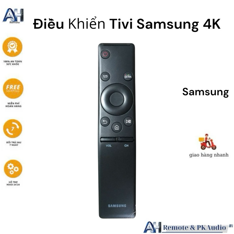 Remote Tivi Sam Sung Smart Cong 4k.