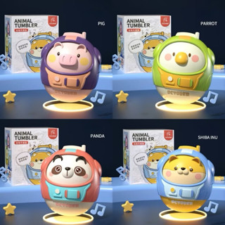  Lật đật cho bé heo con có chuông kêu đồ chơi cho trẻ sơ sinh hãng Julebaby 