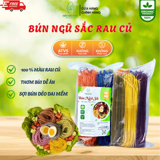  Bún Ngũ Sắc Rau Củ Sấy Khô Điện Biên Hỗ Trợ Giảm Cân - Thực Dưỡng - Ear Clean 