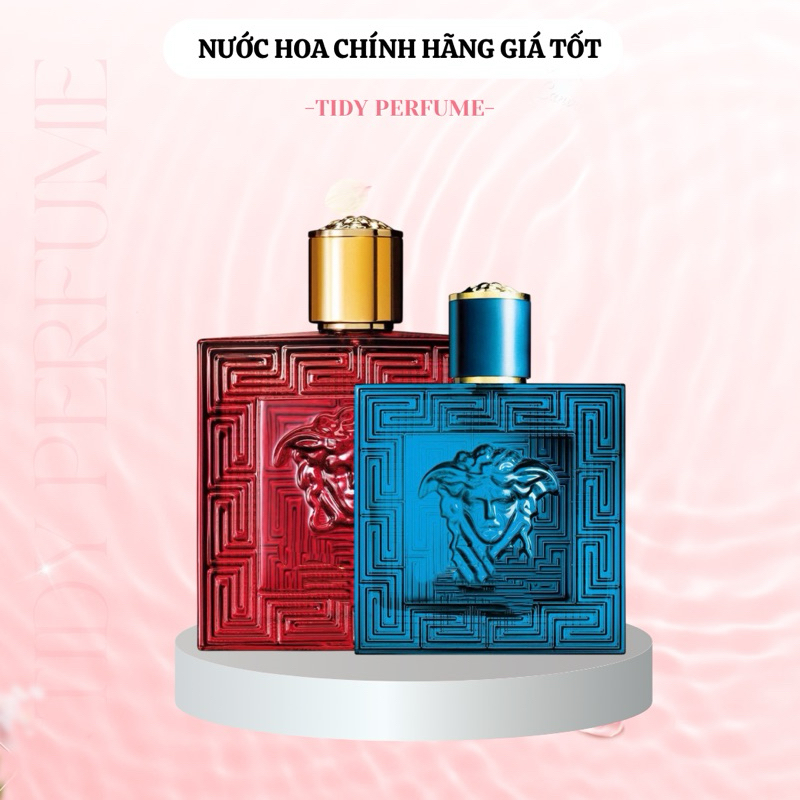 [MUA 1 TẶNG 2] 𝟐𝟎𝐦𝐥 𝟑𝟎𝐦𝐥 Nước hoa Nam Versace Eros For Men, Versace Eros Flame (TIDY PERFUME)