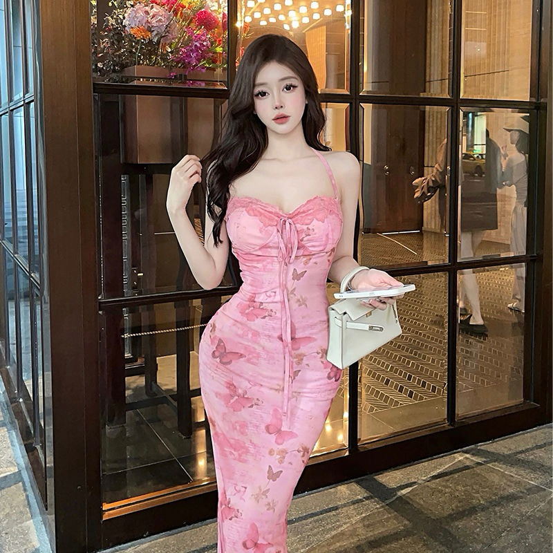 [SẴN S] Đầm body đầm 2 dây yếm đầm ống xinh xắn ulzzang SAM SAM BOUTIQUE