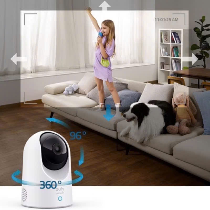 Camera Wifi Anker Eufy E220 độ phân giải 2K - Camera xoay 360, Đàm thoại 2 chiều | BigBuy360 - bigbuy360.vn