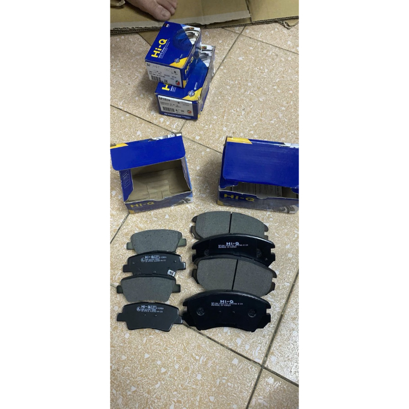 Má phanh trước Hyundai Avante, má phanh sau Hyundai Avante hàng Hiq