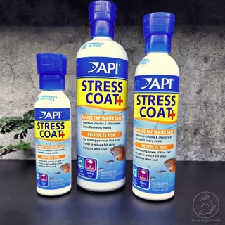API Stress Coat 118ml – Thần dược khử Clo, giảm stress và phục hồi cá cảnh