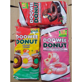  Bánh Donut Doowee Rebisco Bịch 360g  12 cái x30g  