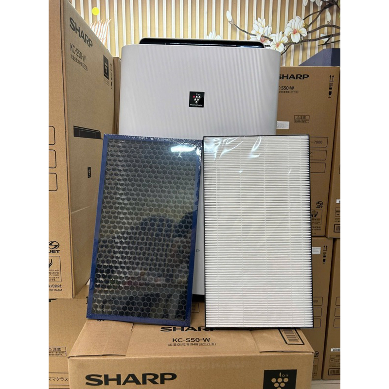 Máy lọc không khí Sharp( mới nguyên thùng, sx năm 2025 ( tặng kèm cục biến áp đổi nguồn điện) | BigBuy360 - bigbuy360.vn