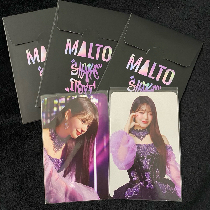 Set Card IVE Jang Wonyoung x Malto "Shake It Off" Chính Hãng