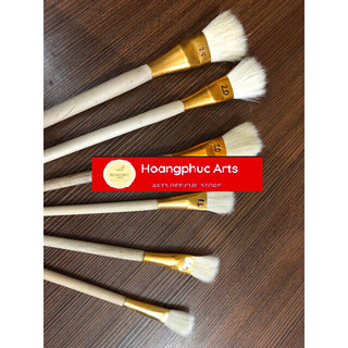 Bút lông thỏ xù vẽ mây, cây, cỏ các size
