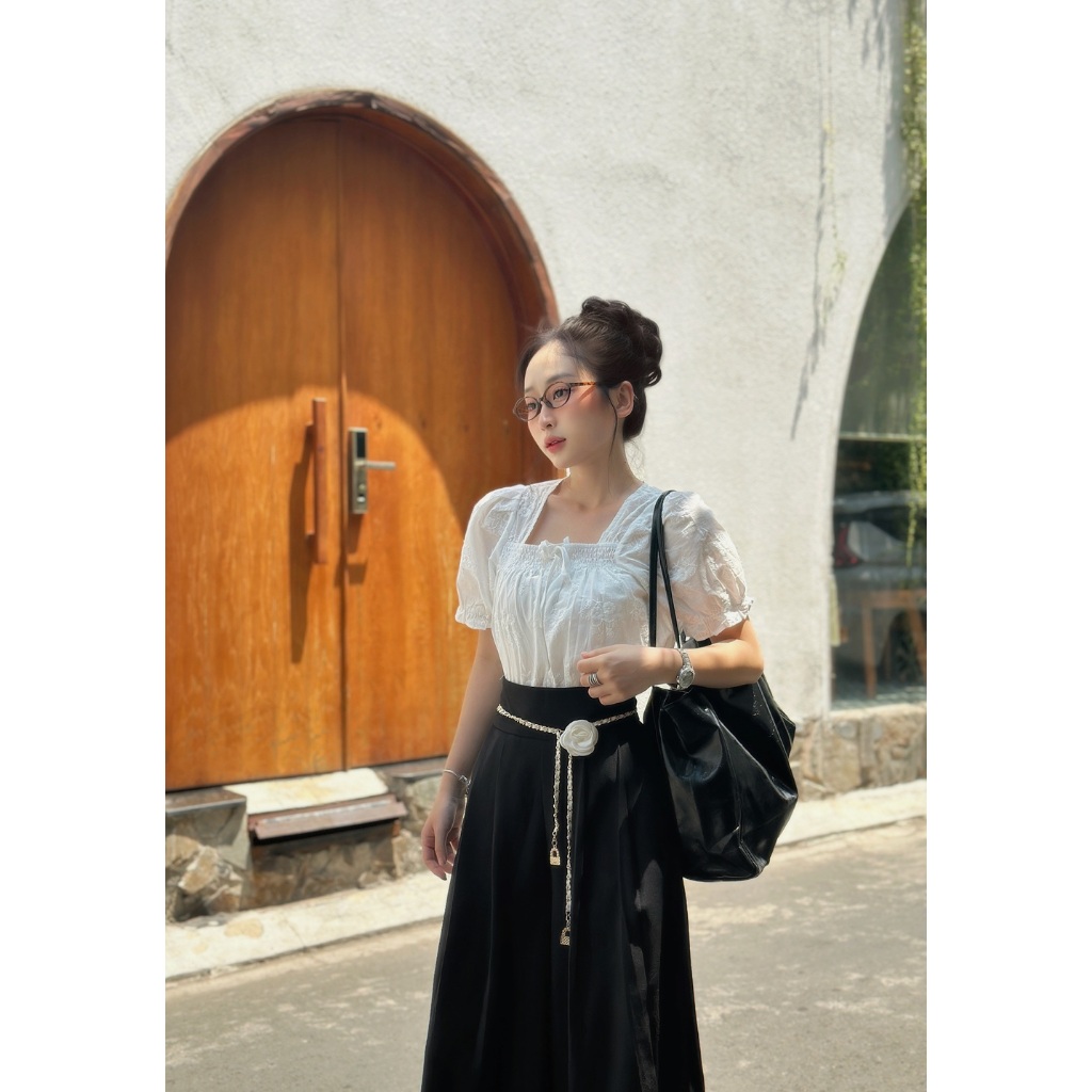 Quần ống váy siêu rộng xếp ly, quần big size kiểu mới gen eo, form đẹp, đi học, đi làm. | BigBuy360 - bigbuy360.vn