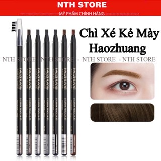 Chì xé kẻ mày Haozhuang cứng phẩy sợi Eyebrow Pencil sắc nét chuyên dùng cho Makeup trang điểm