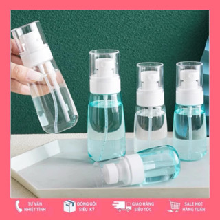  Bình xịt Chai Xịt Phun Sương Bình Lọ Nhựa Trong Suốt Chiết Tinh Dầu Mỹ Phẩm Nước Tẩy Trang Du Lịch 