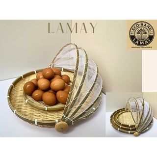 [Mây Tre Hong Khói Thanh Hoá, Lồng Bàn Mẹt Tre, Mẹt Tre Căng Màn, Lồng Bàn Gấp Gọn 100% Tre Nứa