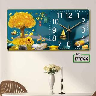    30 mẫu   Tranh Đồng Hồ Treo Tường Nghệ Thuật Decor Phòng Khách Hiện Đại – Quà Tặng Tân Gia Đẹp 
