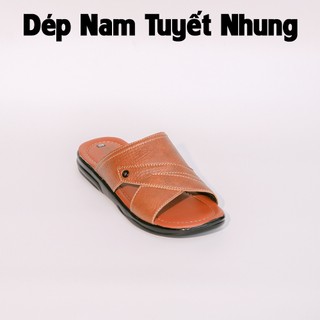 DÉP NAM ĐẾ CAO 2CM MÀU VÀNG/ĐEN/NÂU