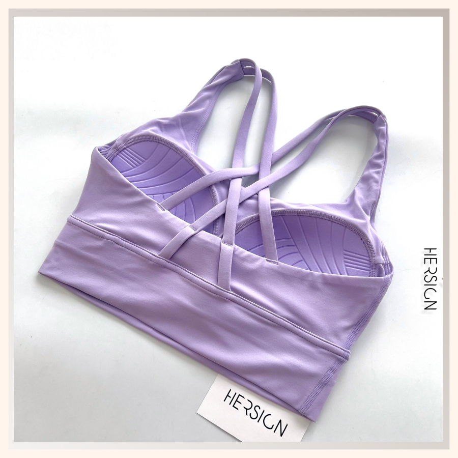 Áo bra tập yoga nữ Áo thể thao nữ tập gym mút liền cao cấp HERSIGN-BRA43 BST HERSIGN CORELYNE