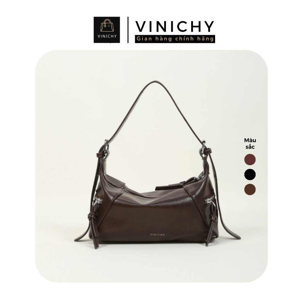 Túi xách nữ đeo chéo, đeo vai VINICHY size 22cm HA636 BAG