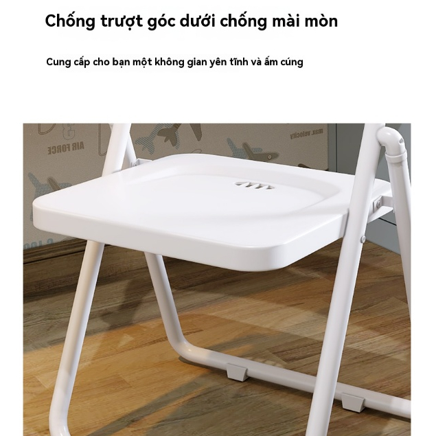 Ghế Gấp Nhựa [Chống Trượt] Nhẹ 2.7kg - Đa Năng Phòng Khách/Bếp/Ban Công ⚡ Giao Nhanh | BigBuy360 - bigbuy360.vn