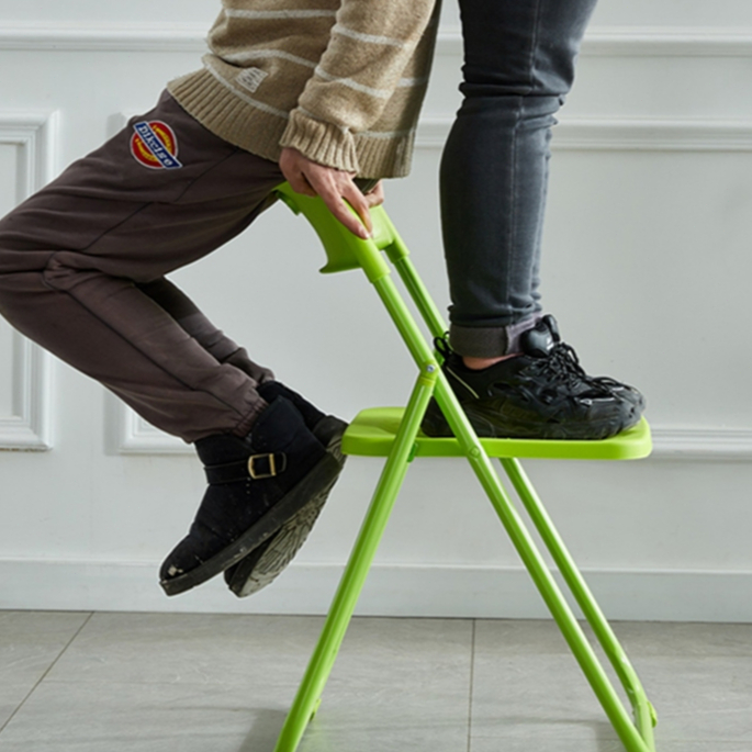 Ghế Gấp Nhựa [Chống Trượt] Nhẹ 2.7kg - Đa Năng Phòng Khách/Bếp/Ban Công ⚡ Giao Nhanh | BigBuy360 - bigbuy360.vn