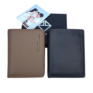 Bóp Nam Khắc Tên Theo Yêu Cầu Da Bò Sáp Mexico PQ Leather PV23 Da Thật, Full Hộp, Túi, Thiệp, Ảnh