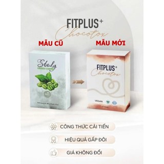 (CHÍNH HÃNG 100%) Nấm giảm cân cà phê - Giảm cân Fitplus+ Chocotox - Cà phê giảm cân Sbody Green Coffee