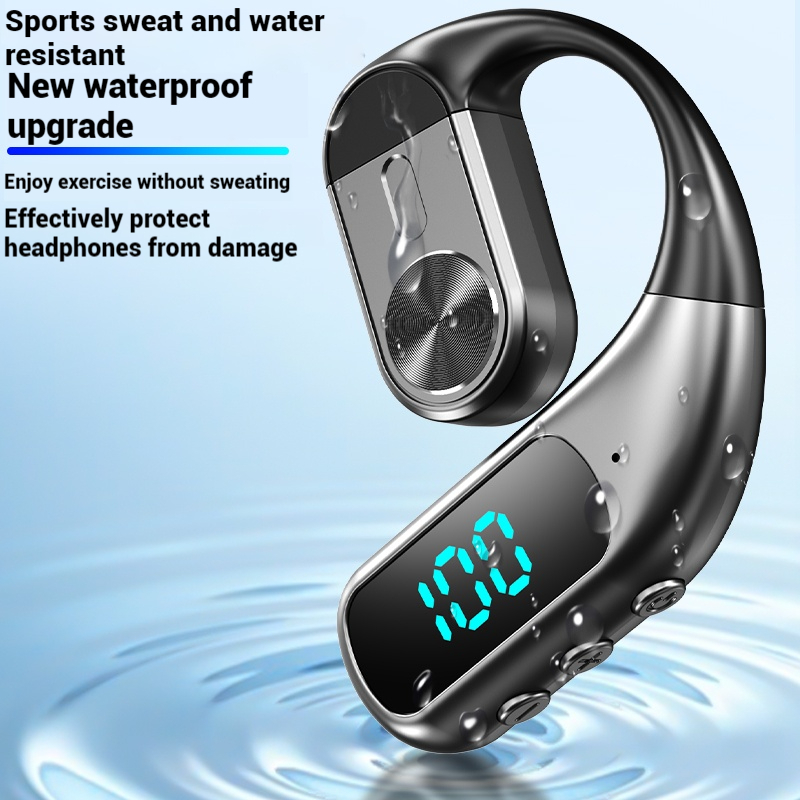 Tai nghe không dây K1 Bluetooth 5.5 Tai nghe với Mic Đơn trong tai Thể thao…