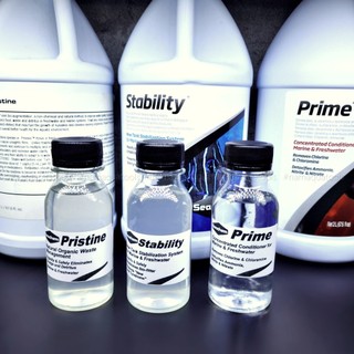  Seachem Stability | Pristine | Prime | Clarity  100mL trải nghiệm  – Bộ xử lý nước và vi sinh toàn diện cho hồ cá cảnh 