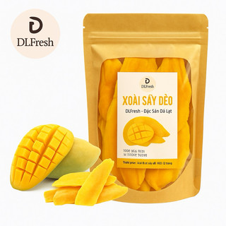  Xoài Sấy Dẻo DLFresh – Đặc Sản Đà Lạt Không Đường Không Chất Bảo Quản 