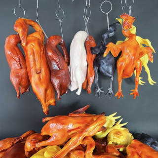  Mô hình Gà Nướng Gà Quay Gà Luộc Vịt Quay Trang trí Nhà hàng Quán ăn 