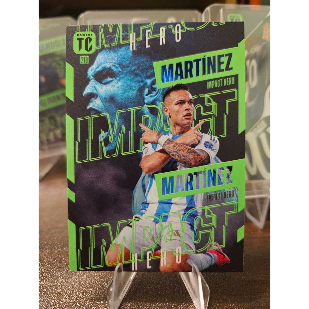 Thẻ IMPACT HERO Lautaro Martinez Panini Top Class Pure Football 2025 (Argentina)