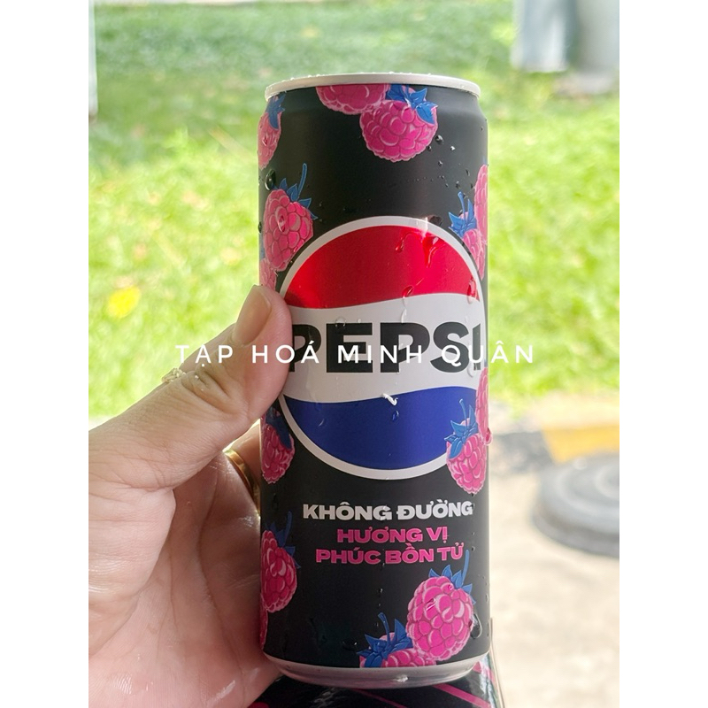 THÙNG 24 LON PEPSI KHÔNG ĐƯỜNG VỊ PHÚC BỒN TỬ