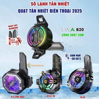 Quạt tản nhiệt điện thoại X15 Pro Max Piva BL7 BX7 X151 Piva B20 quạt 2025 sò lạnh diện tích tản lớn