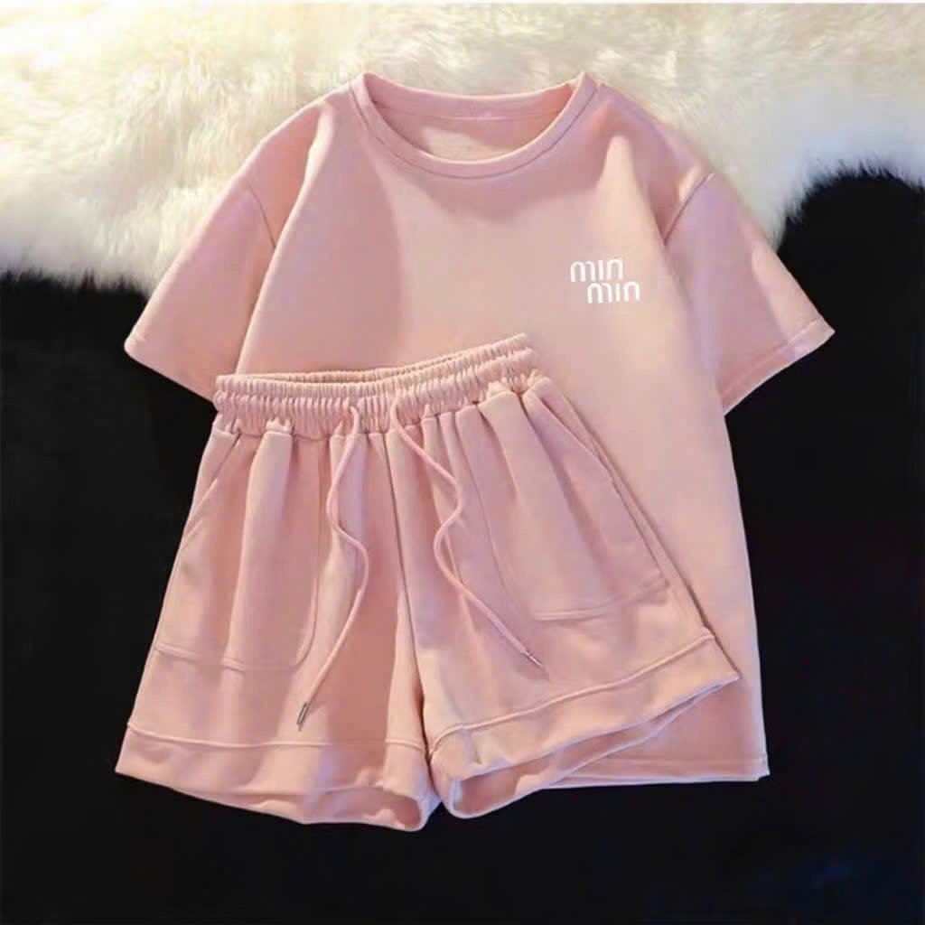 SET Bộ Quần Áo Nữ MINMIN NAD Unisex - Đồ Bộ Thể Thao Nữ Chất Cotton tổ ong Mặc Đi Chơi Du Lịch Ullzang | BigBuy360 - bigbuy360.vn