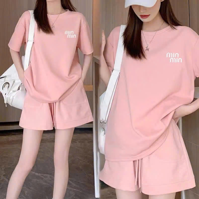 SET Bộ Quần Áo Nữ MINMIN NAD Unisex - Đồ Bộ Thể Thao Nữ Chất Cotton tổ ong Mặc Đi Chơi Du Lịch Ullzang | BigBuy360 - bigbuy360.vn