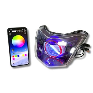  Bi Cầu Độ Sẵn Wave 50-100-110 Đẹp Độ Bi E11+ Và F11 Mắt quỷ đổi Màu + 3D Trắng 