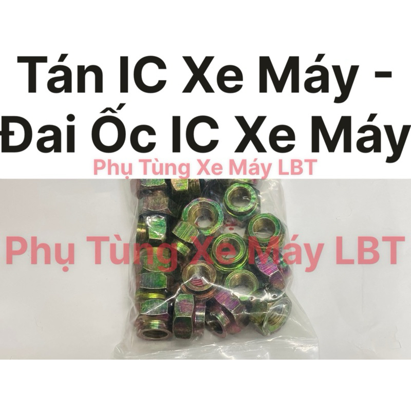 (20 Con ) Tán IC Xe Máy - Đai Ốc IC Xe Máy Hàng Cao Cấp