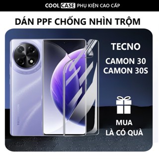 Miếng dán chống nhìn trộm Tecno Camon 30/ 30S full màn, chống trầy xước-Cool Case
