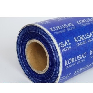 Giấy than cuộn dùng trong nghành may - Giấy than cuộn Kokusai Carbon Paper 5kg.