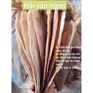  {500g-1kg} Mực Khô câu Vân Đồn loại to Dày Mình siêu ngọt như hình 