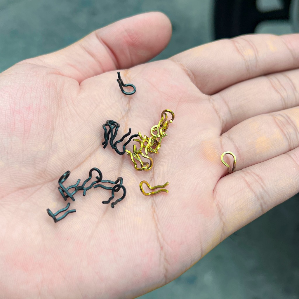 Phe khóa vuông gắn cốt heo brembo 2pis | phe giữ cốt bố heo brembo 2pis | chốt cố định cốt heo